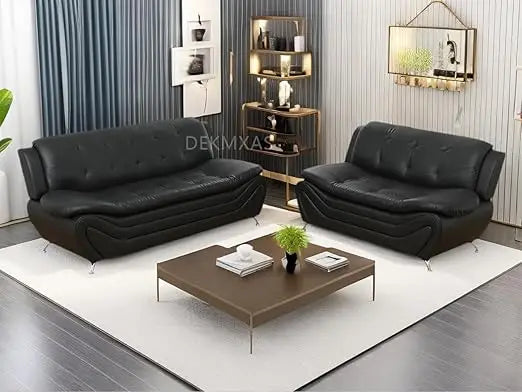 Living Room Leather Couches, Sofa for Bedroom, Apartment, Living Room Furniture Sets, Sofa+Loveseat, Living Room Couch Set