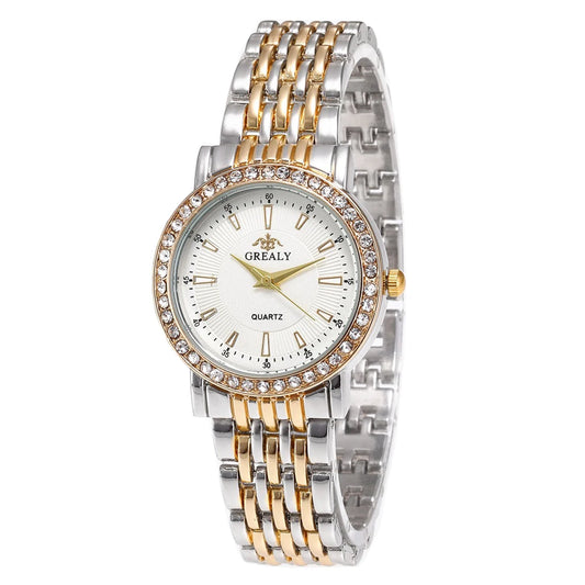 New Fashion Women Watches Relogio Feminino Girl Student Women Watch Clock Rhinestone Wristwatches Lady Simple Quartz Watch Hours