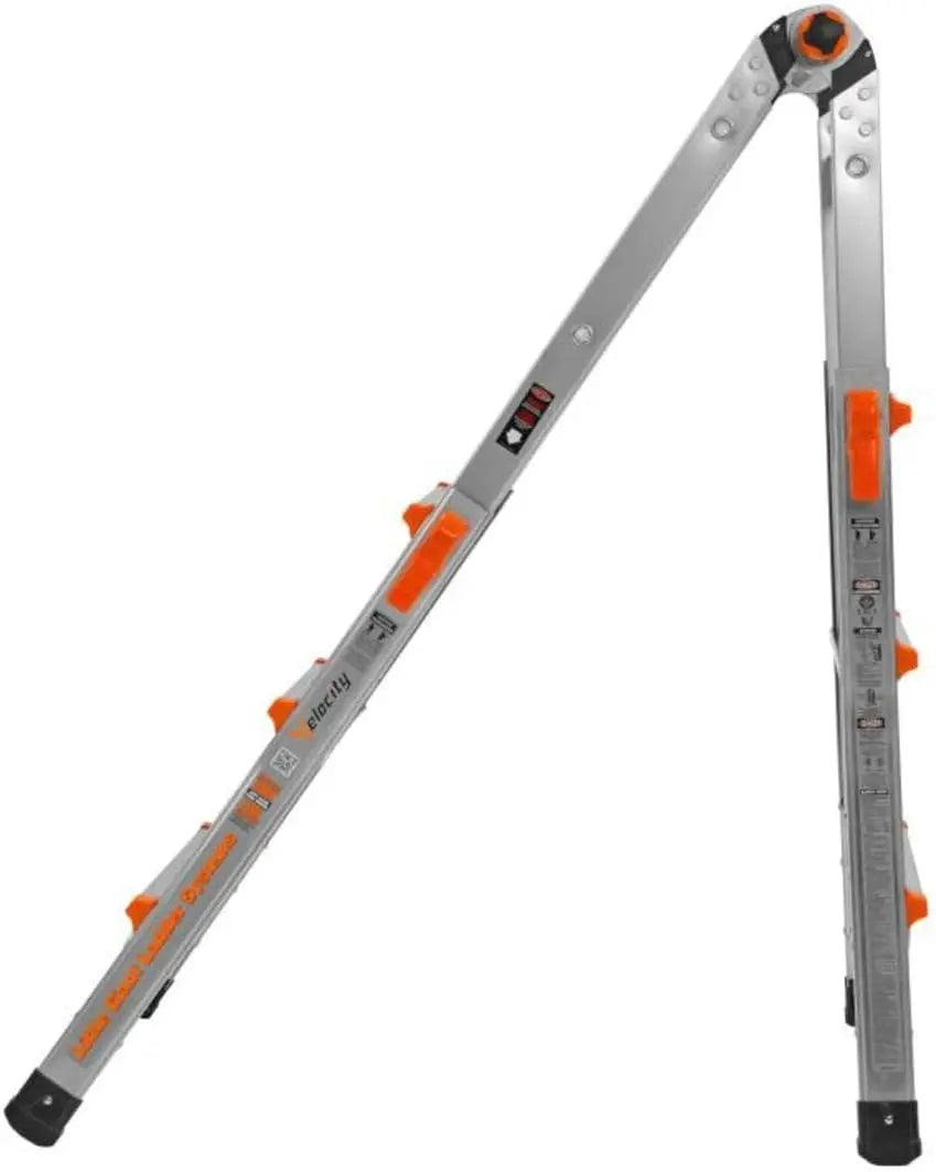 Systems, Velocity, M13, 13 Ft, Multi-Position Ladder, Aluminum, Type 1A,  Weight Rating, (15413-001)