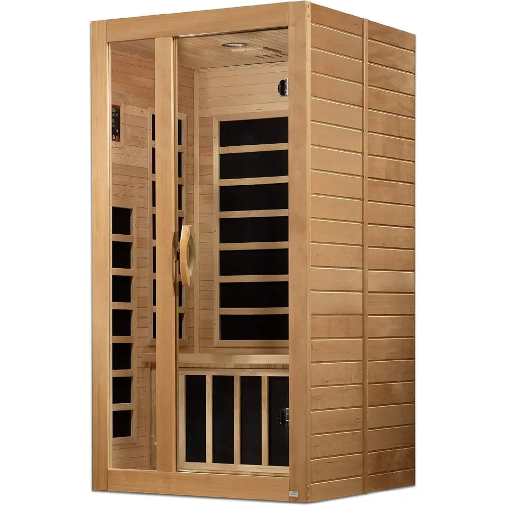 Sauna room Infrared Sauna,7Carbon heating elements,Music System w/Bluetooth Capability  dynamic speaker