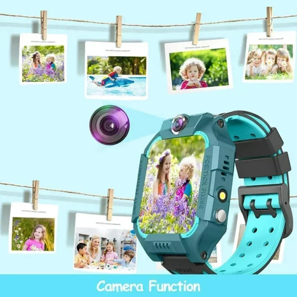 Kids Smart Watch Kids GPS WIFI 2G Sim Card LBS Tracker SOS Camera Children Voice Smartwatch With Sim Card