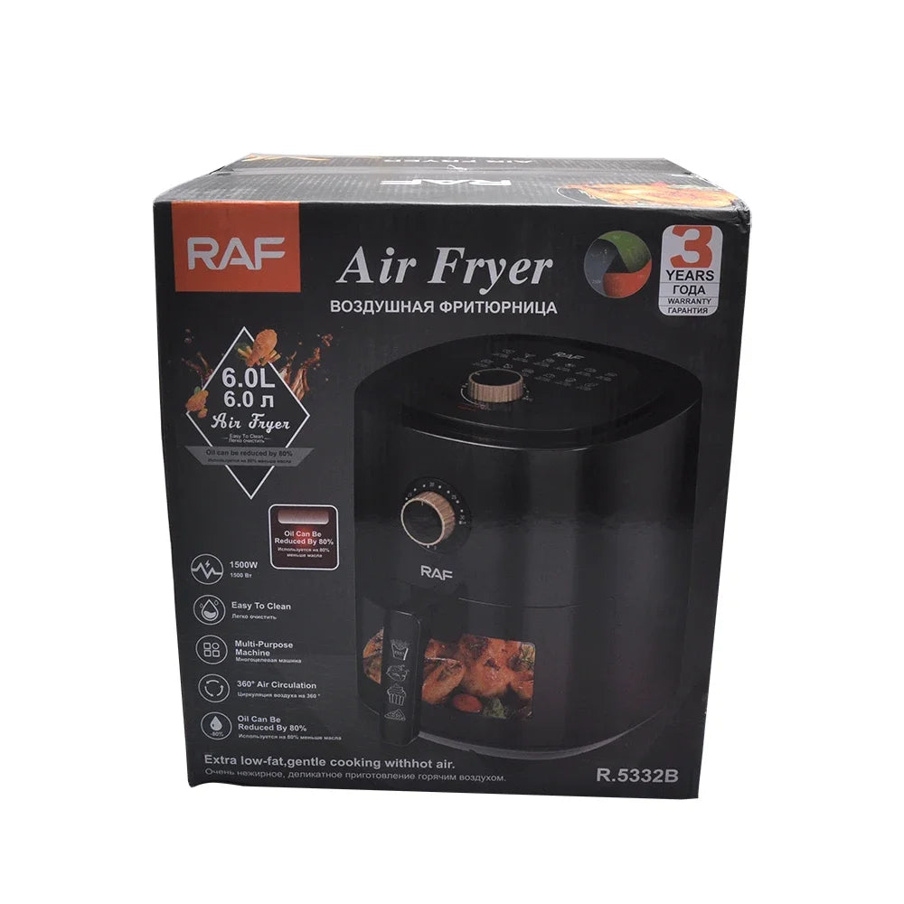 Multi Functional Air Fryer, Large Capacity Electric Fryer, Multifunctional Oven, Visible Fast Food Heater, Home Electric Oven