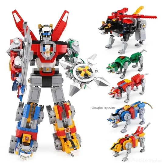 HOT TOY 2334Pcs Ideas  Voltron Defender of The Universe Model Education Model 21311 Building Block Christmas Gifts For Children