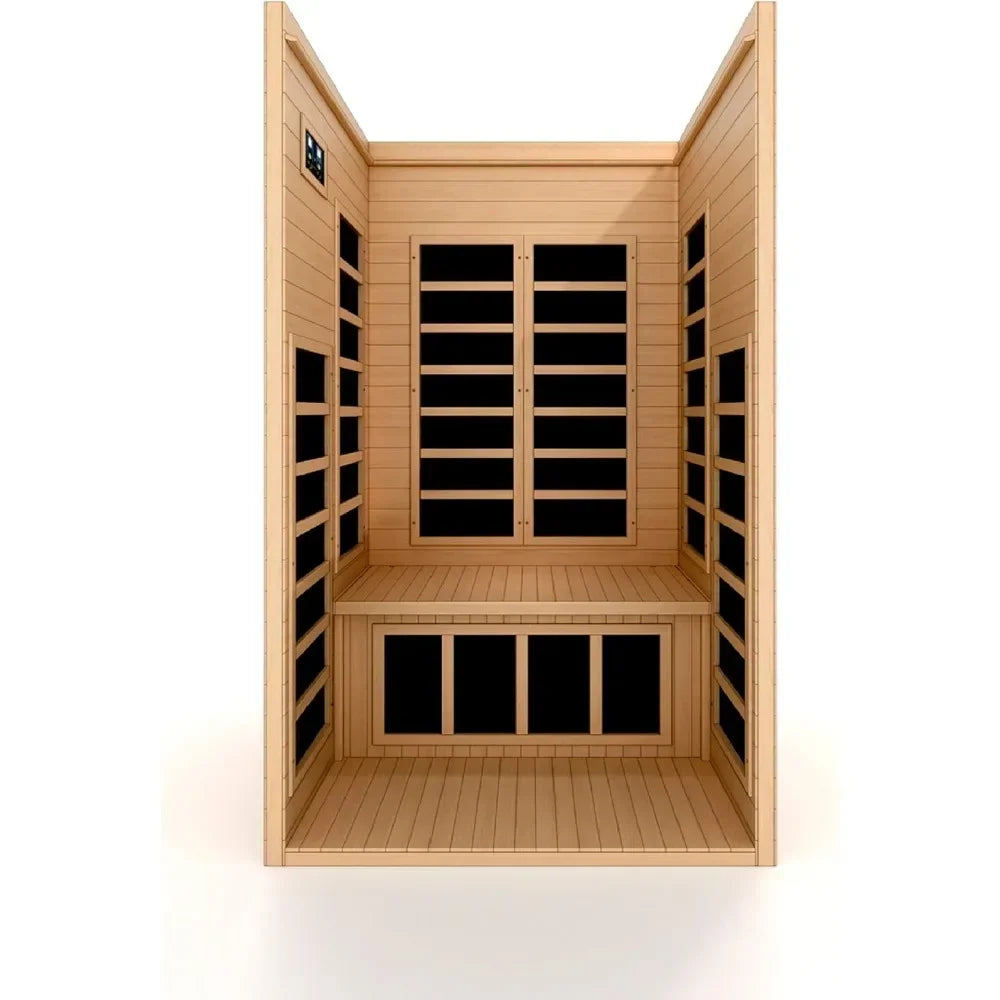 Sauna room Infrared Sauna,7Carbon heating elements,Music System w/Bluetooth Capability  dynamic speaker