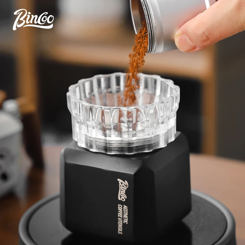 Bincoo Double Valve Moka Pot Household Coffee Pot Small Espresso High Temperature Extraction Coffee Liquid Pot Panda Pattern