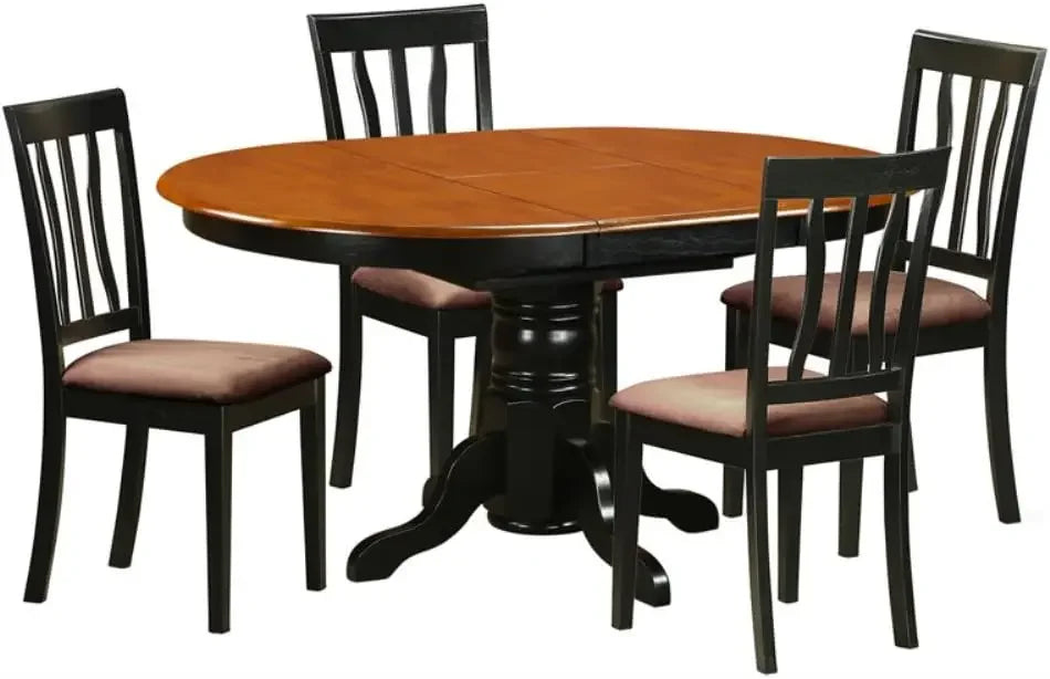 7 Piece Dining Room 42x60 Inch Restaurant solid wood tables and chairs, conference tables. Suitable for living room, kitchen