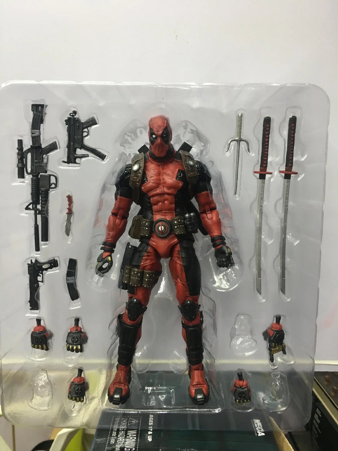 20CM Deadpool Action Figure NECA X-MenSuper Hero Deadpool Figure Ultimate Collectible Model Toys Doll Birthday Gift