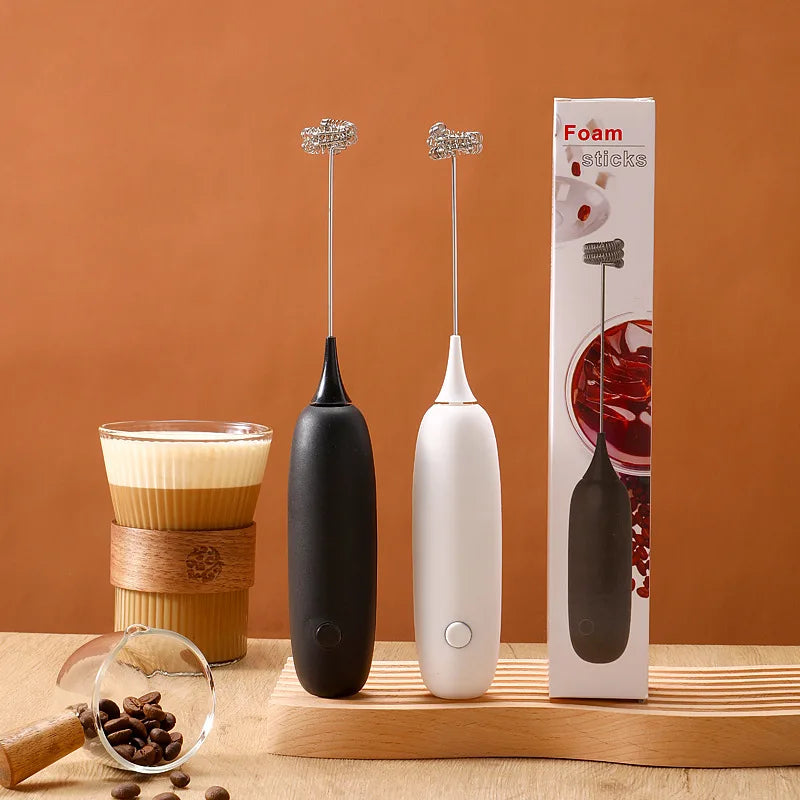 Milk bubbler Handheld electric milk beater Home roasting coffee stirrer Milk bubbler Milk foam machine