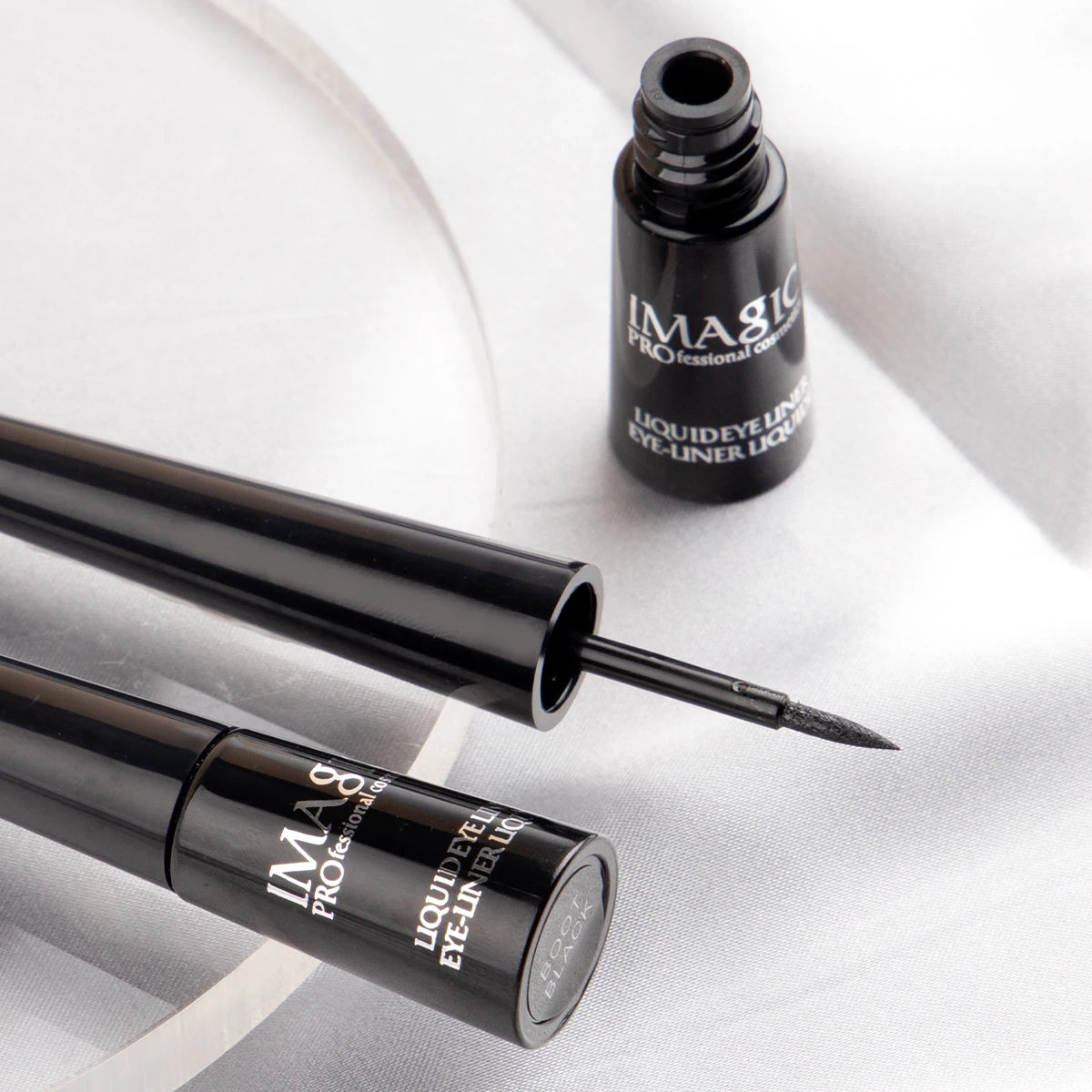 IMAGIC 1 STÜCKE Pro Eyeliner Wasserdicht Flüssig Typ Make-Up Eyeliner Natur Langlebig Für Frauen Schönheit Kosmetik