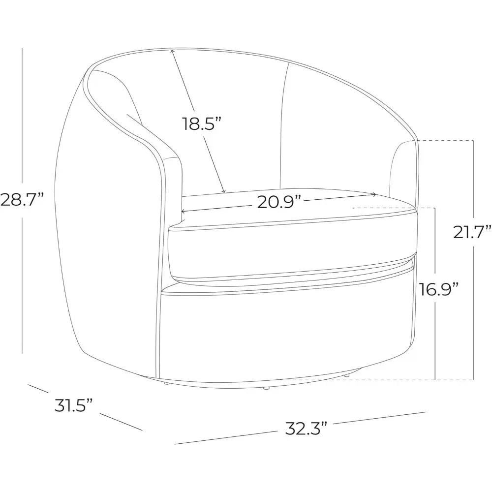 Swivel Barrel Chair, Modern Comfy Boucle Accent Chair for Living Room,  Sunlight Reading Lounge Cream，Living Room Chairs