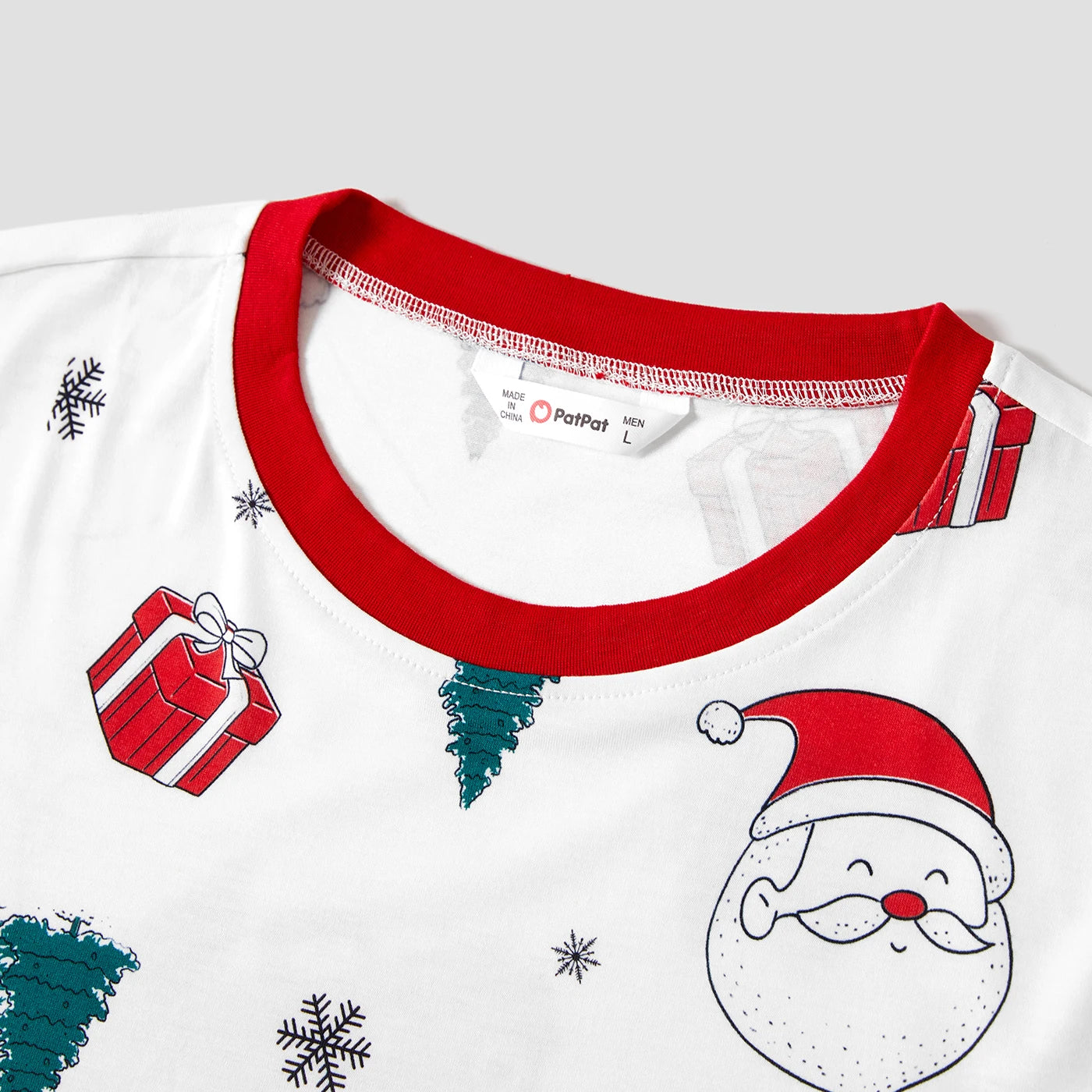 PatPat Christmas Trunk and Santa Print Family Matching Pajamas Sets (Flame Resistant)