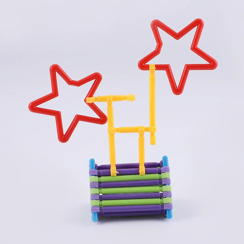 Kids DIY Creative Intelligence Sticks Blocks Magic Wand Magnetic Designer Construction Set Plastic Model & Building Blocks