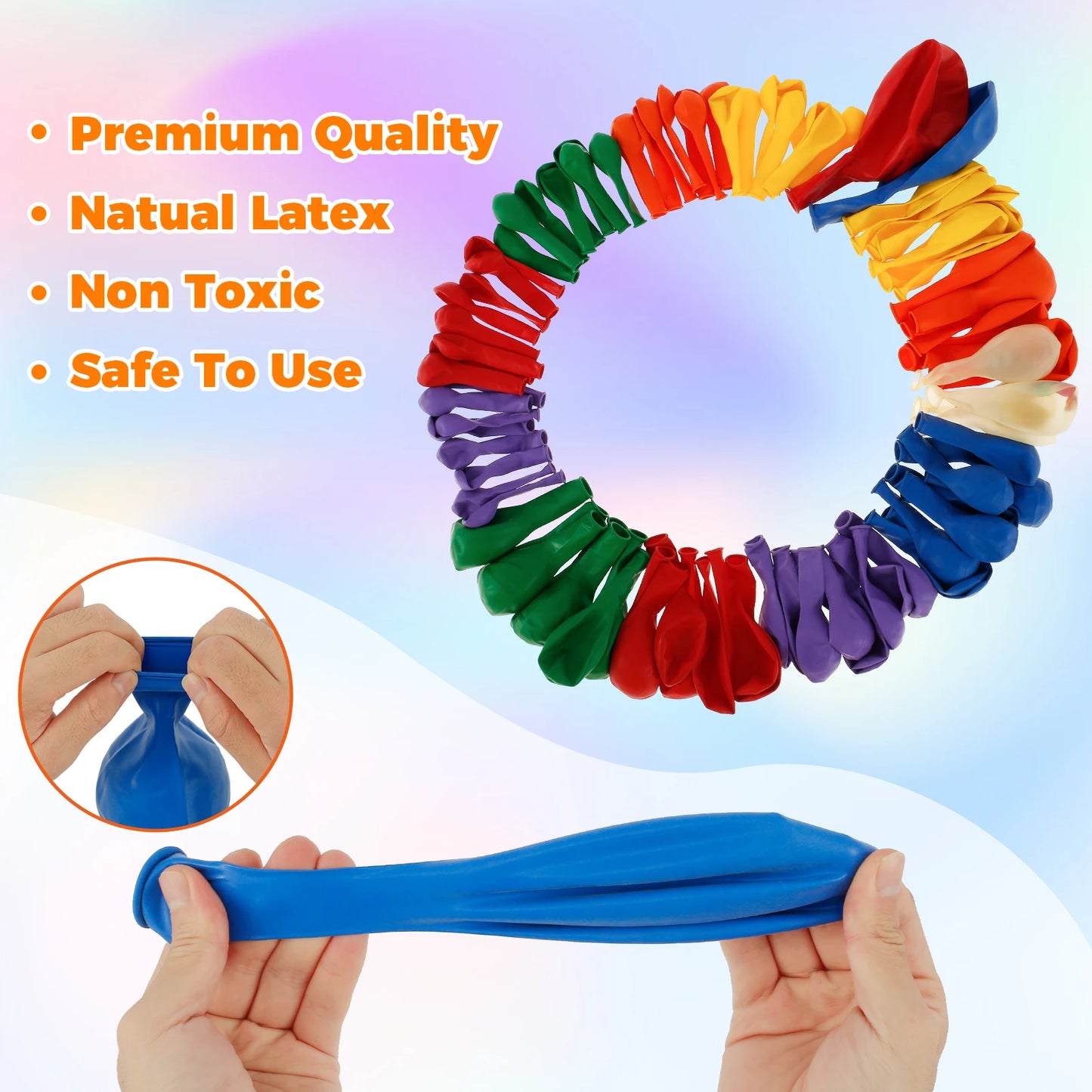 96PCS Rainbow Balloon Arch Garland Kit Balloon Arch Kit Globos para Decoracion de Fiestas, Birthday Graduation Party Decorations