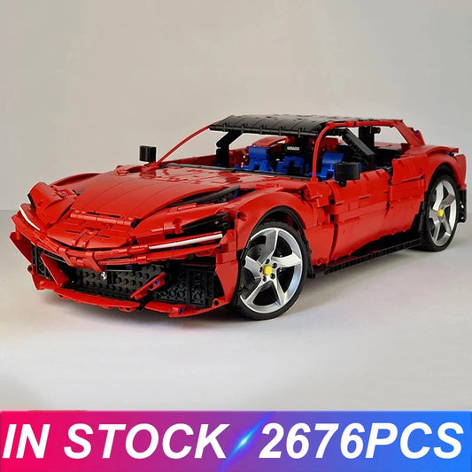 Technical Car Building Block The  MOC-141212 Formula Sport Racing Car Model Toys Assembly Kids Christmas Gift