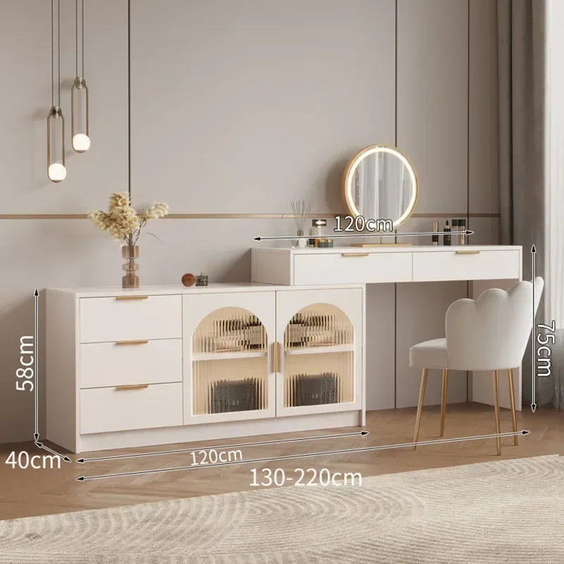 Multifunction Nordic Dressing Table Drawer Baby Girl Set Modern Cabinets Vanity Cabinet Meuble De Chambre Luxury Furniture