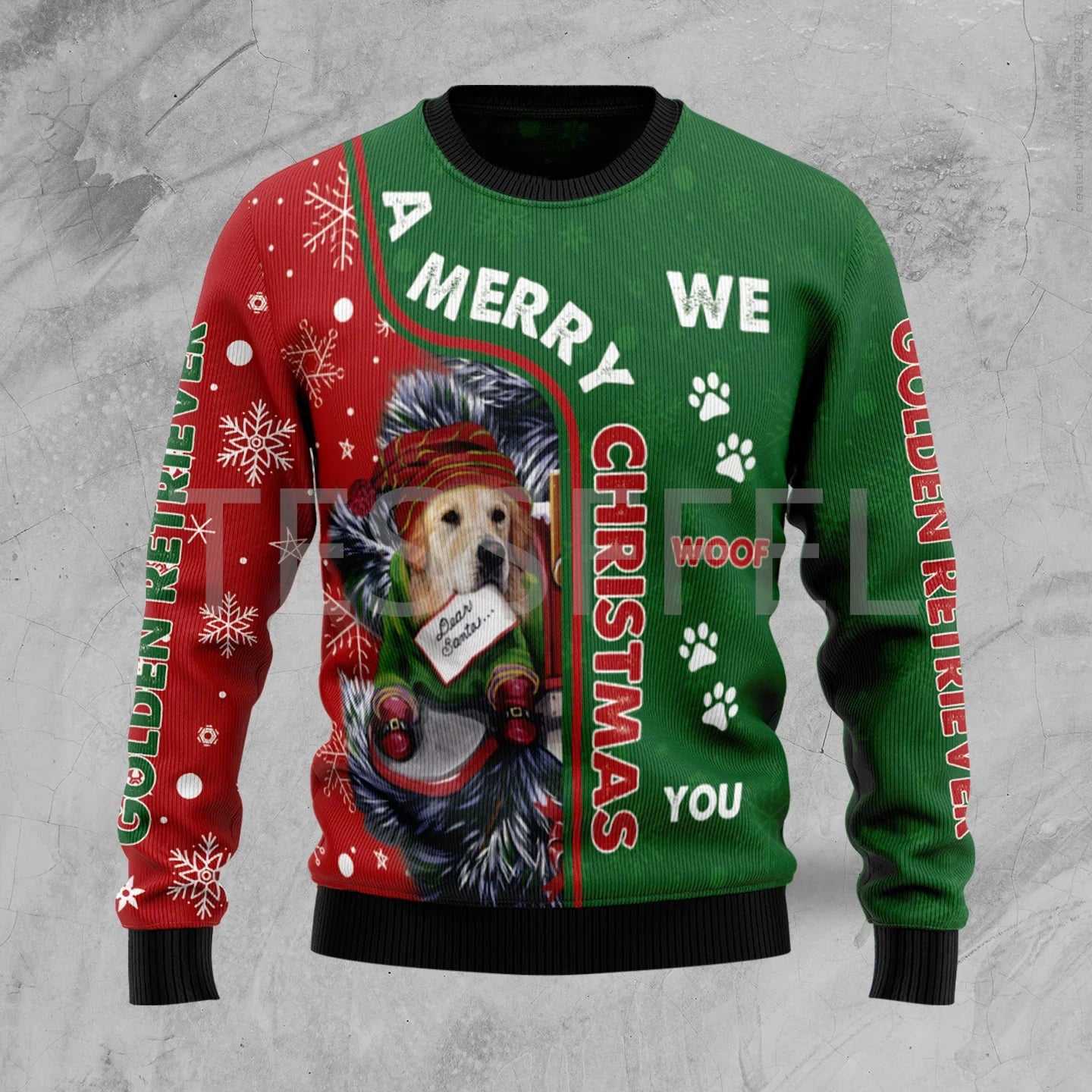 Cosplay Christmas Ugly Sweater Cartoon Dog Cat Santa Claus Tattoo Long Sleeves 3DPrint Autumn Winter Pullover Harajuku Casual 18