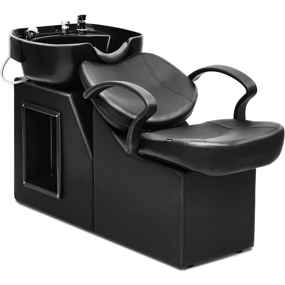 Shampoo Bowl Chair,Barber Backwash Chair, Hair washing station for Spa Beauty Salon Suitable for hair salons and hair salons