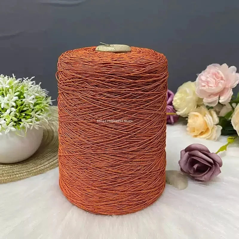 1mm Linen Thread Ice Silk Core Yarn Hand-crochet Special Thread DIY Hand Hook Craft Bag/cushion/hat Jewelry Sewing Material