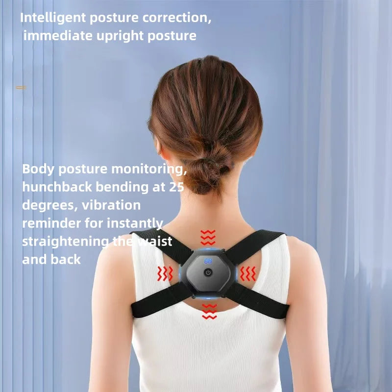 l Xuan Yujin smart sitting posture corrector sensor correction belt adult student anti-hunchback instrument unisex invisible back correction bodysuit slim belt