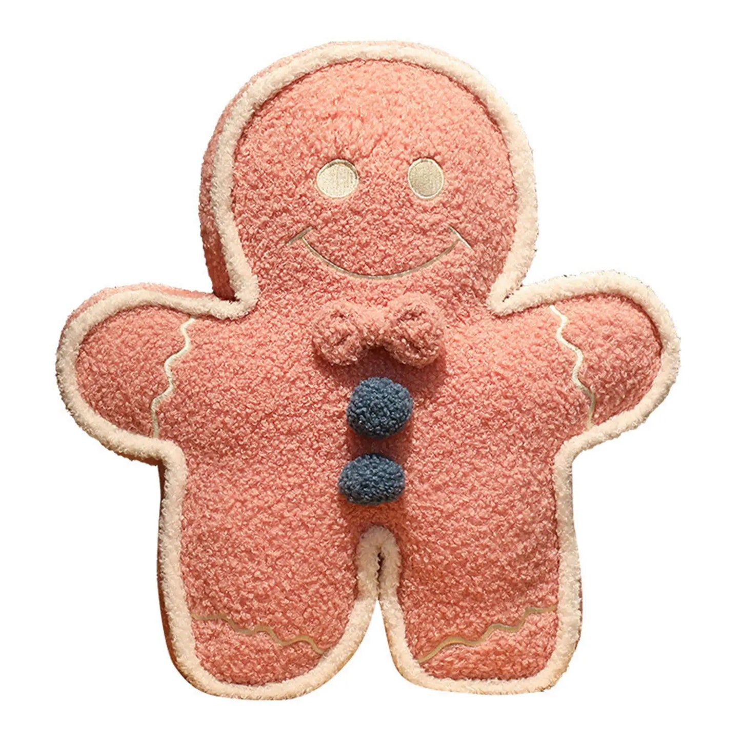 Household Gingerbread Man Pillow Cushion Stuffed Doll Soft Throw Pillow Decorations for Home Sofa Bed Decoration UND Sale