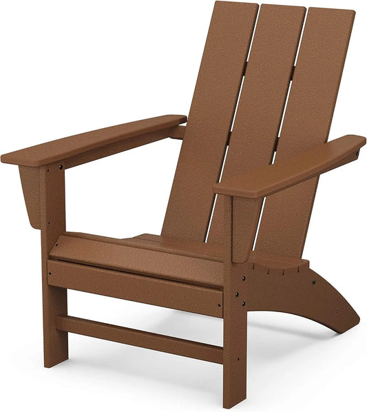 AD420TE Modern Adirondack Chair, Teak