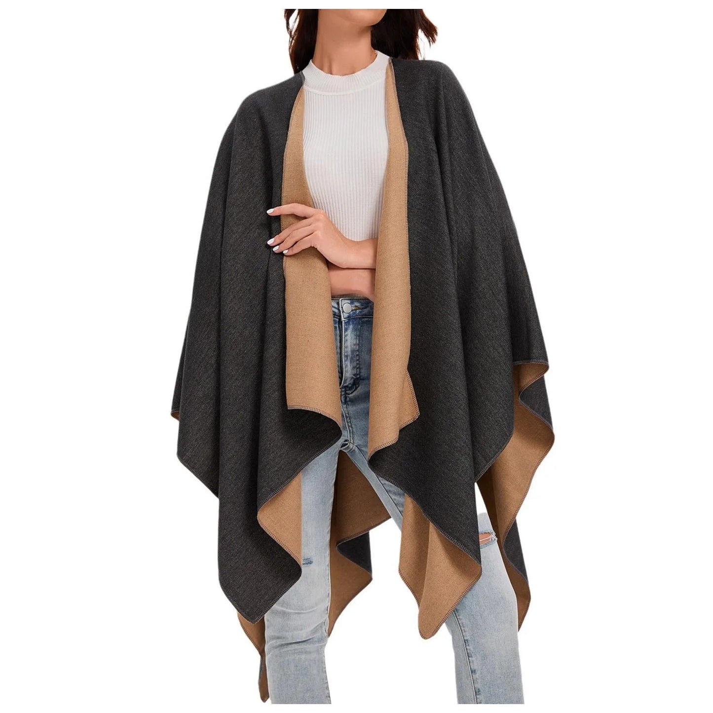 2024 Cashmere Scarves Women Winter Warm Shawls and Wraps Pashmina Thick Capes Blanket Femme Scarf Luxury Brand Ponchos Coat