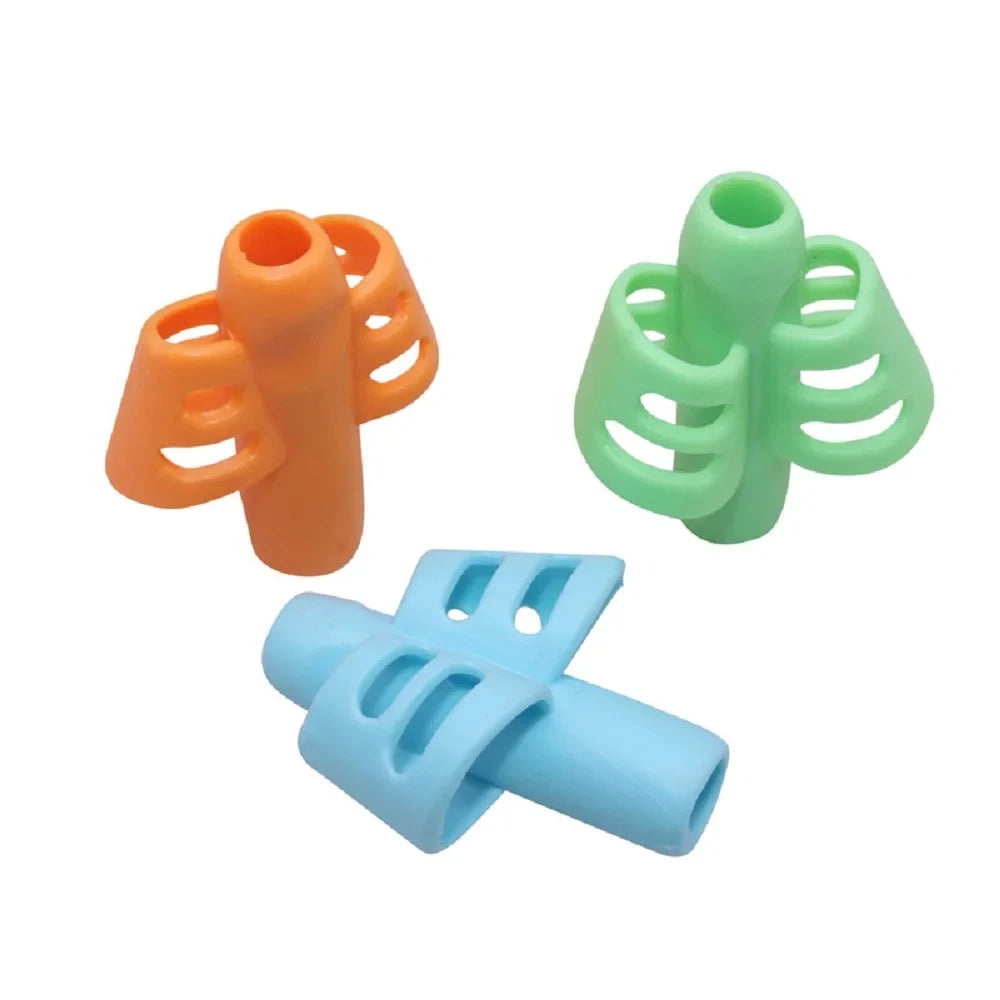 3/6Pcs Pencil Grips Kids Handwriting Posture Correction Training Grippers Writing AIDS Pens Holding for Toddler Children Gifts