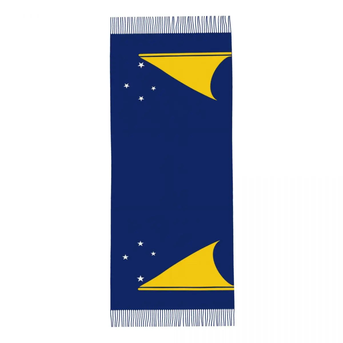 Flag Of Tokelau Scarf for Womens Winter Warm Cashmere Shawls and Wrap Long Large Shawl Scarf for Evening Dress