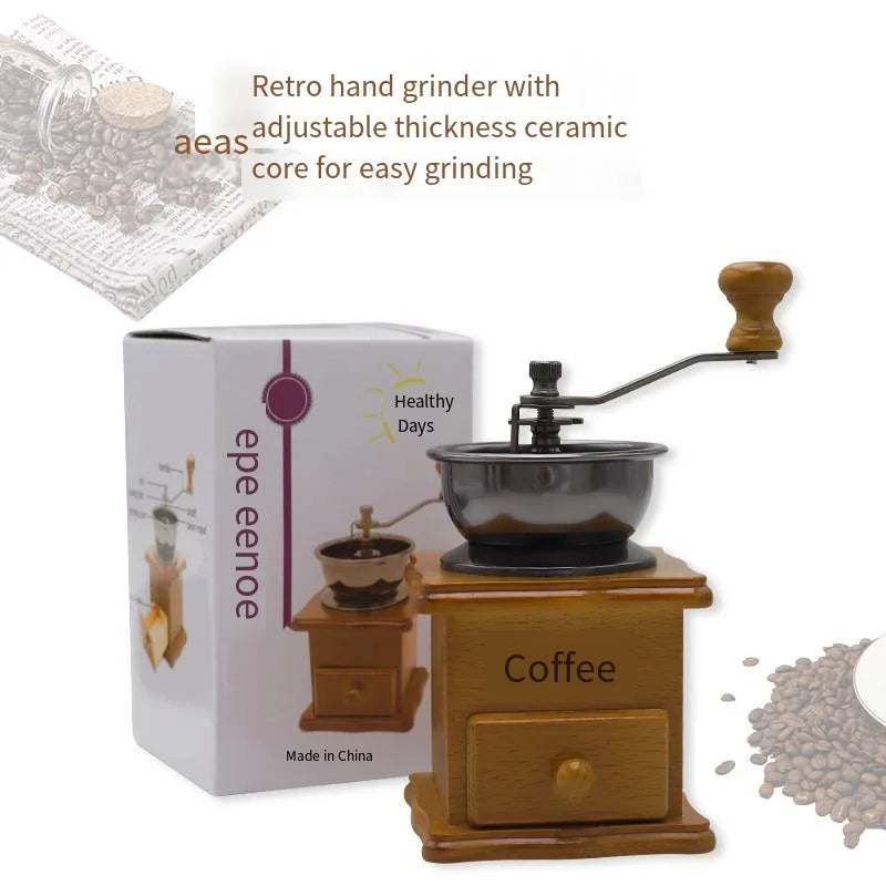 small manual coffee grinder Vintage classic coffee powder machine manual   1zpresso coffee grinder