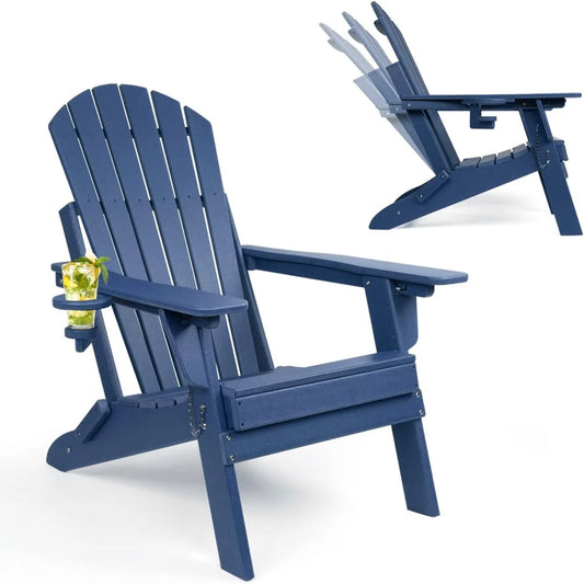 Plastic Adirondack Chairs,Folding Chairs,Adjustable Backrest Adirondack Chair,Fire Pit Chairs,Resin Adirondack Chair