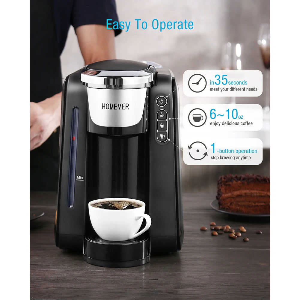 AC-505K 3 In1Coffee Machine 220V/1420W Espresso Cafetera Coffee Maker Cappuccino Capsule Brewing Machine Milk Bubble Maker