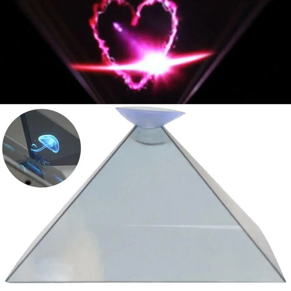 3D Holographic Mobile Phone Projector Pyramid Phone Type Tablet Display Case Display Mobile Phone For Iphone Smartphone