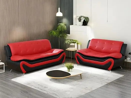 Living Room Leather Couches, Sofa for Bedroom, Apartment, Living Room Furniture Sets, Sofa+Loveseat, Living Room Couch Set