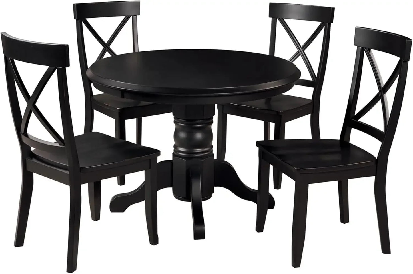 5 Piece Dining Set,Restaurant solid wood tables and chairs, conference tables. Suitable for living room, kitchen