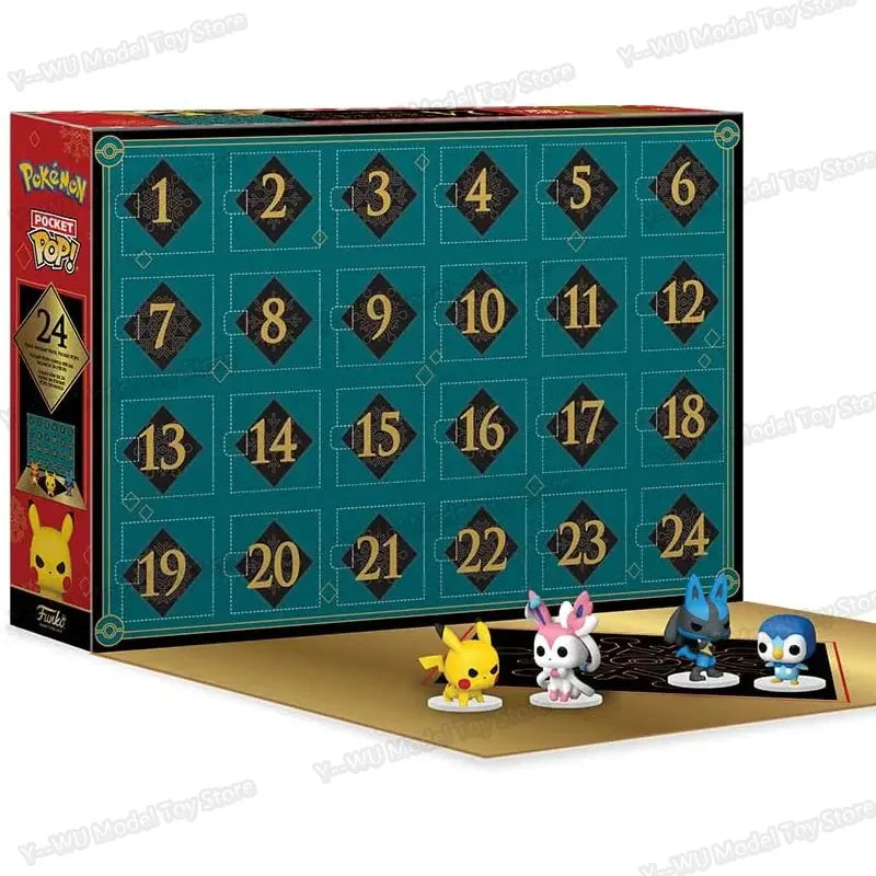 PokéMon Marvels Advent Calendar Surprise Blind Box Spider Man Action Figure Star Wars Calendar Box For Children Christmas Gifts