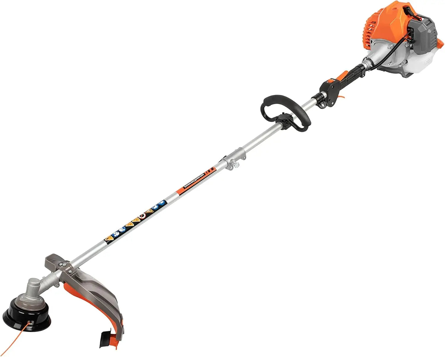 Powerful 42.7cc 5 in 1 Multi Functional Trimming ,Gas Hedge ,Weed ,String Trimmer, Brush ,Pole Saw with Extension Pole