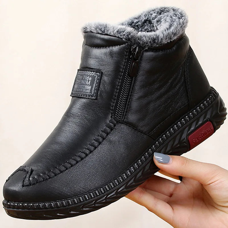 Women Snow Boots Waterproof Winter Plush Casual Women Shoes Antislip Female Ankel Boots 2023 Fashion Women Boots