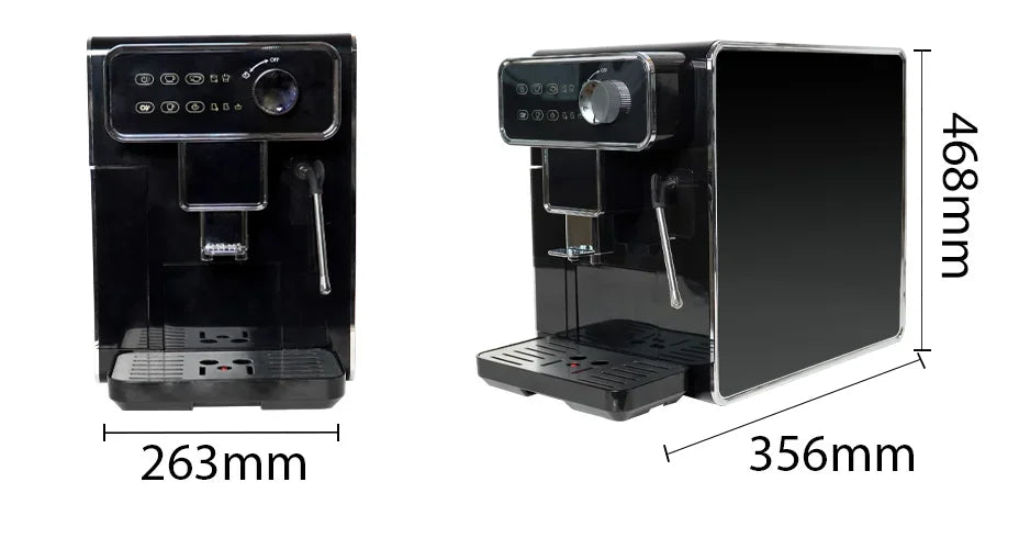 Professional Macchiato Digital Display Multi-Funtional Automatic Kahve Makinesi Coffee Maker Espresso Machines