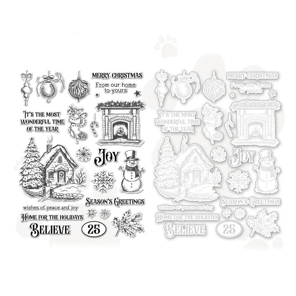 Stamps and Dies 2024 New Arrivals Christmas Snowflake Dies Scrapbooking & Stamping Photo Album Decor Paper Card Craft Supplies