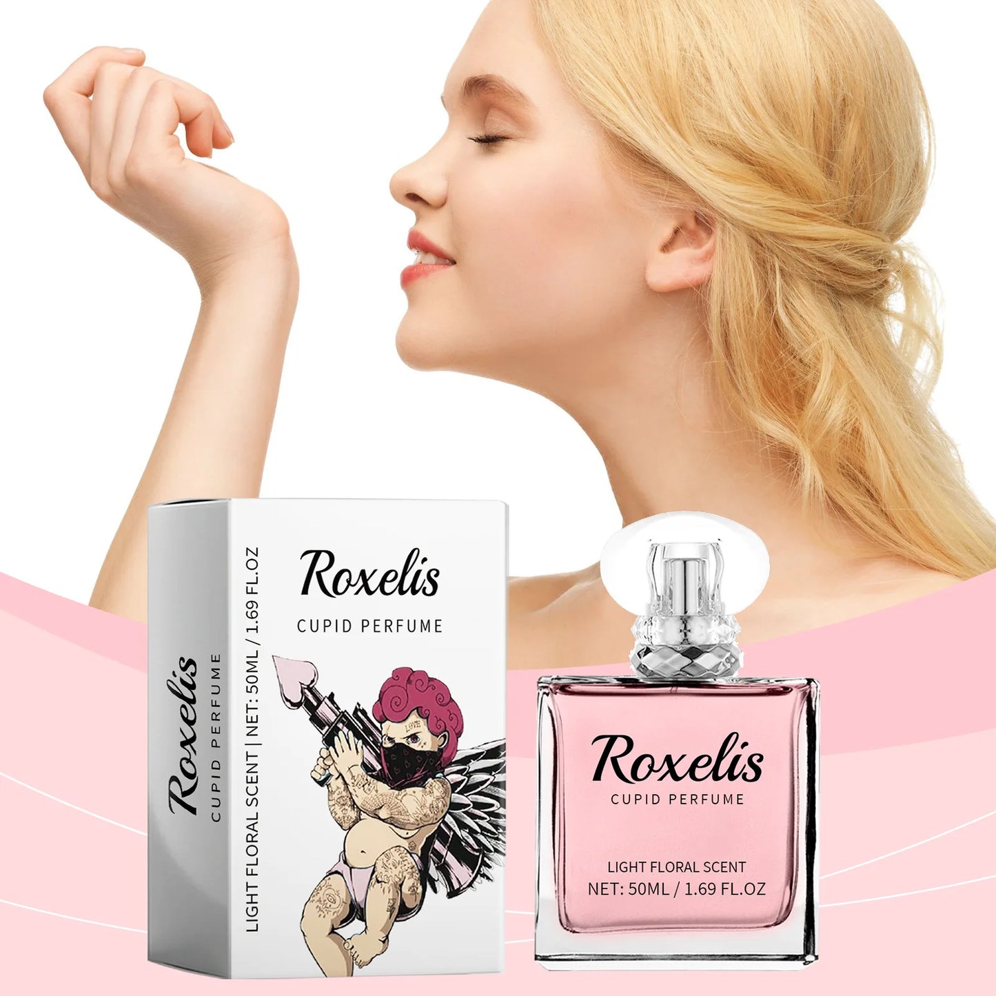 Women Cupid Perfume Floral Scent Pheromone Infused Charm Cologne Loving Atmosphere Refreshing Hypnosis Fragrance For Attract Men