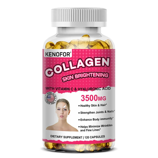 Vital Vitamins Collagen - Biotin, Hyaluronic Acid, Vitamin C - Collagen for Women - Anti-Aging Hair, Skin, Nails Beauty Complex