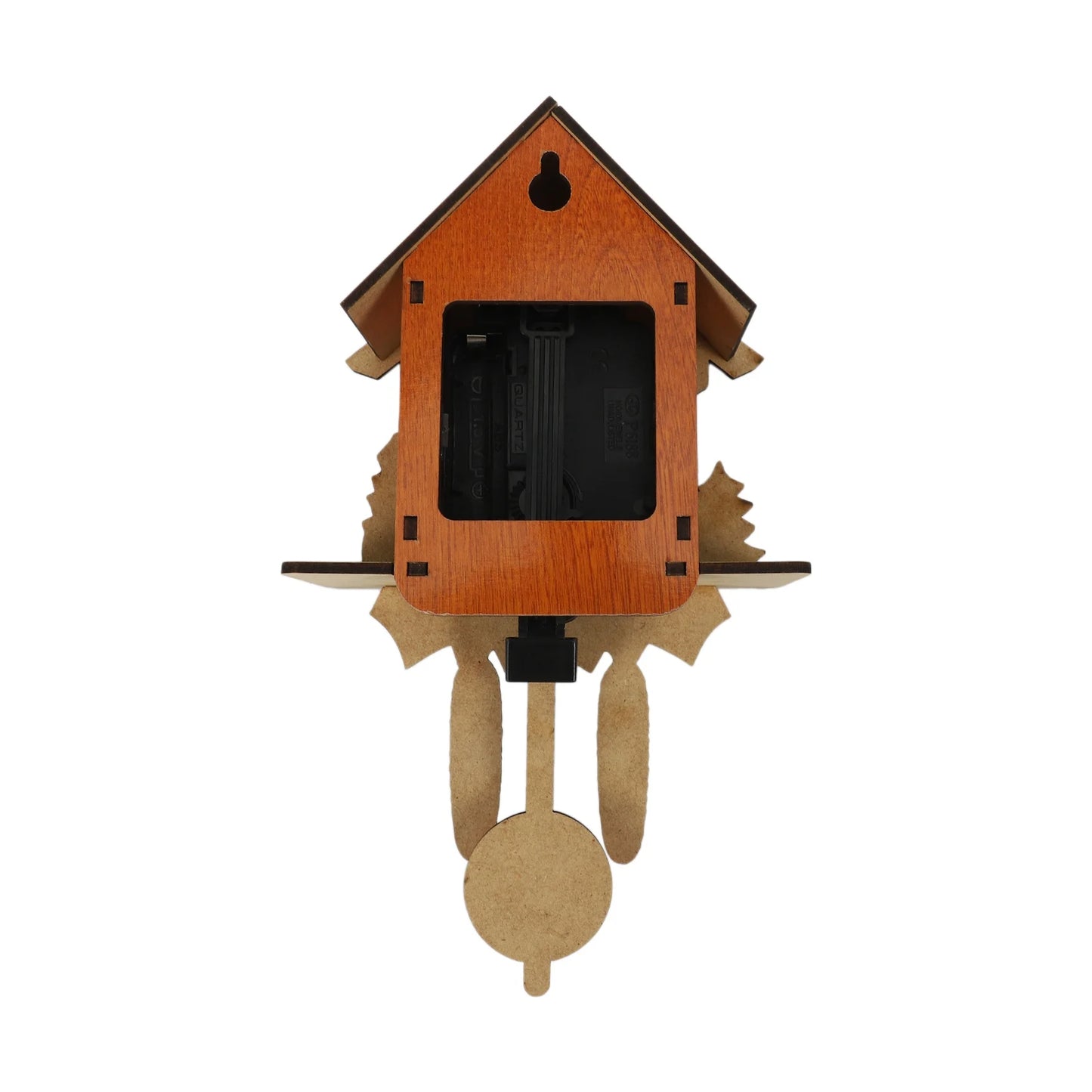 Antique Wooden Cuckoo Wall Clock Bird Time Bell Swing Alarm Watch Home Art Decor 006