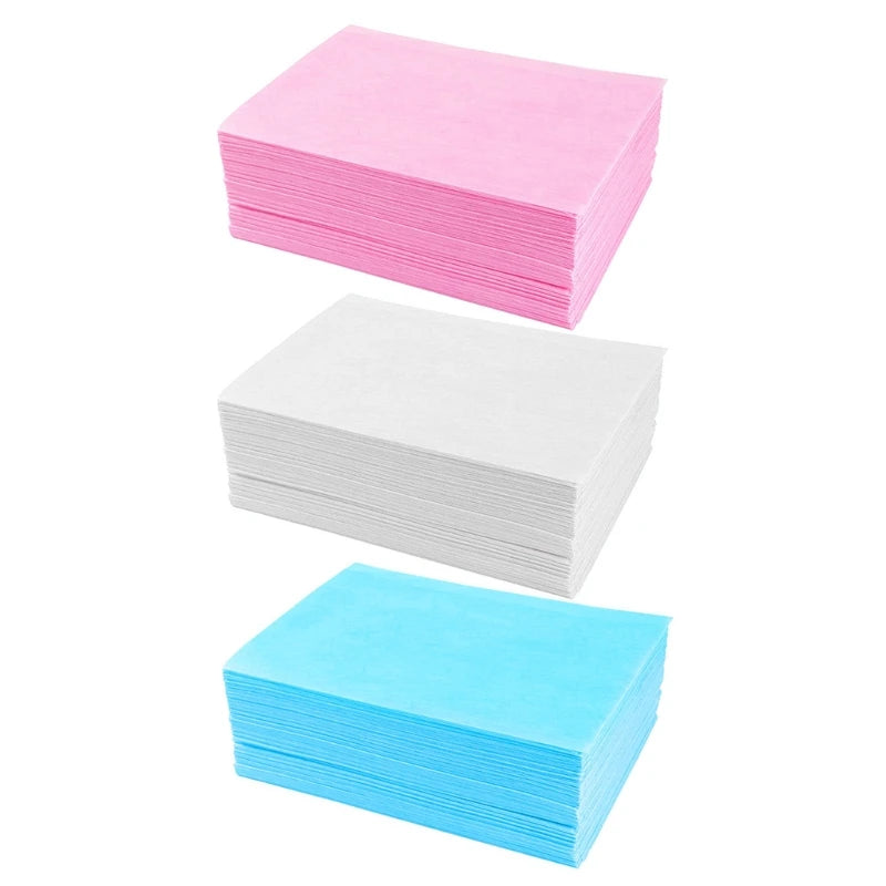 RXJC 100pcs Massage Table Sheets Sets Disposable SPA Bed Sheets Non Woven Lash Bed Cover