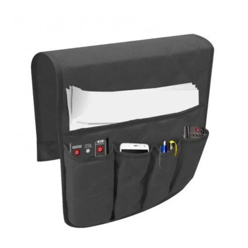 Waterproof Sofa Couch Chair Armrest Organizer Sofa Arm Caddy Tray Tidy Hanging Storage Bag Table Cabinet Pocket for TV Remote