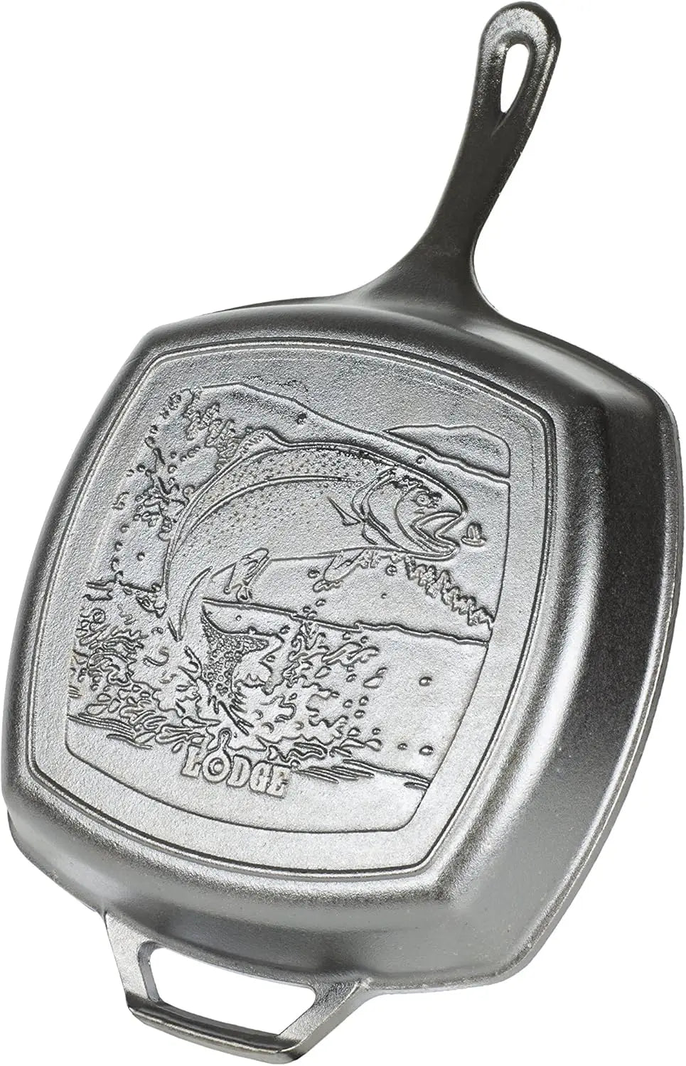 Series - Seasoned Cast Iron Cookware. Wildlife Scenes. 5 Piece Iconic Collector Set Includes 8 inch Skillet, 10.25 inch Skillet