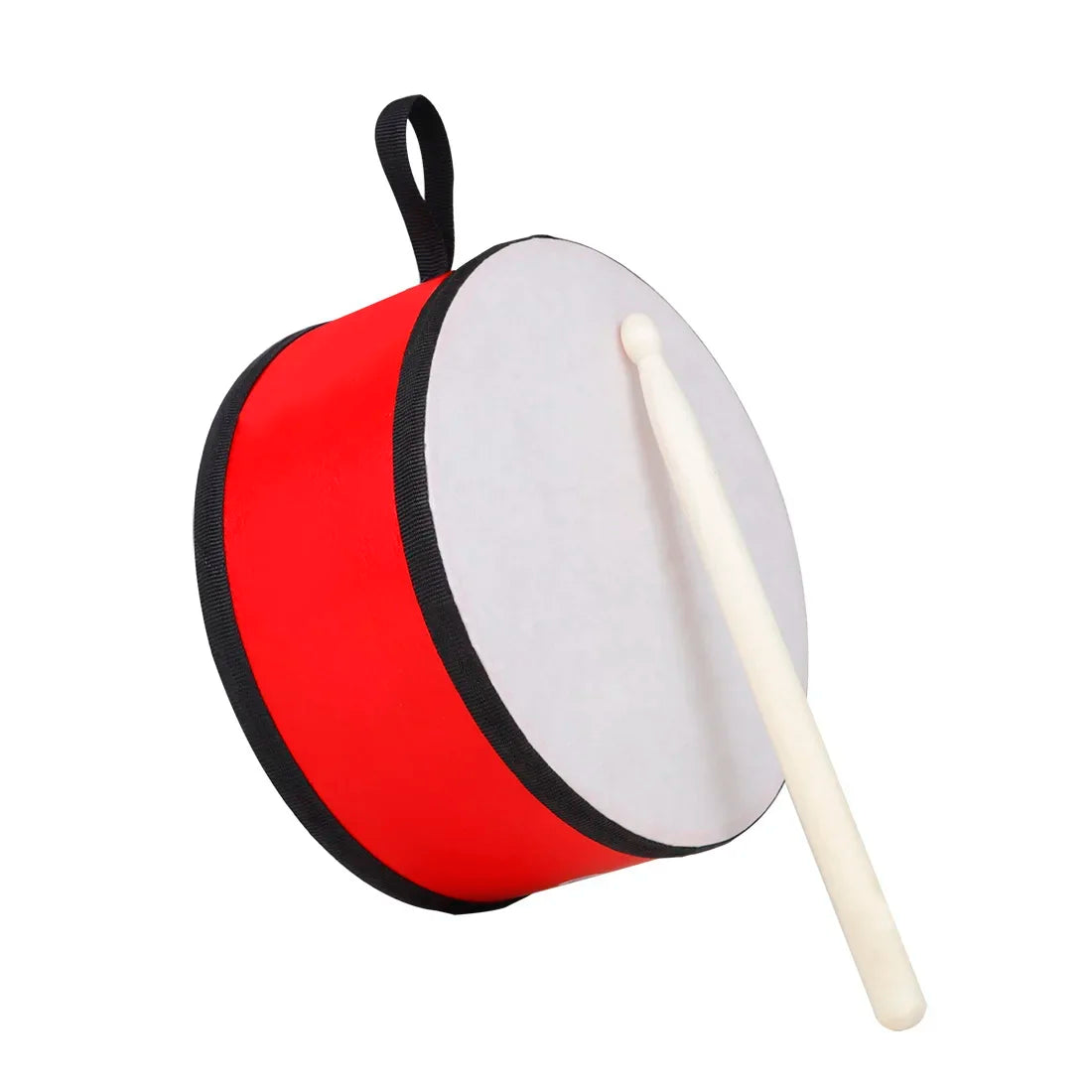 SLADE Tambourine Indian Style Traditional Handheld Drum Double-side Percussion Instrument Portable Children Education Music Toys