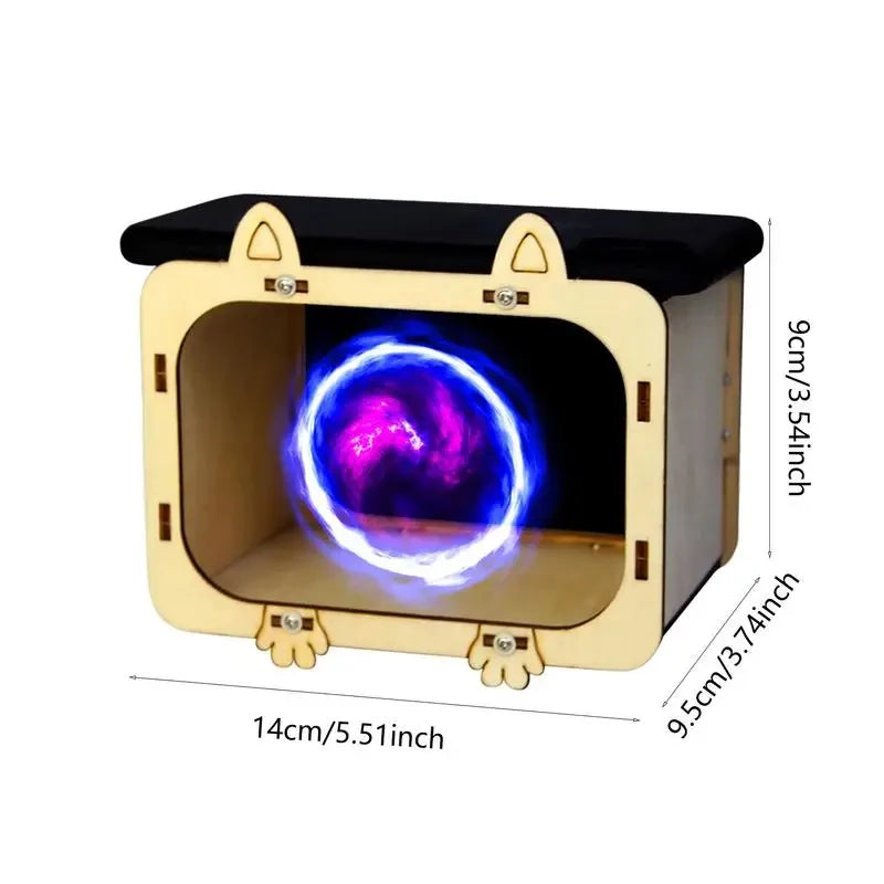 DIY 3D Holographic Theater Mobile Phone Projector Scientific Experiment Materials Children's Educational Technology Toys Gifts