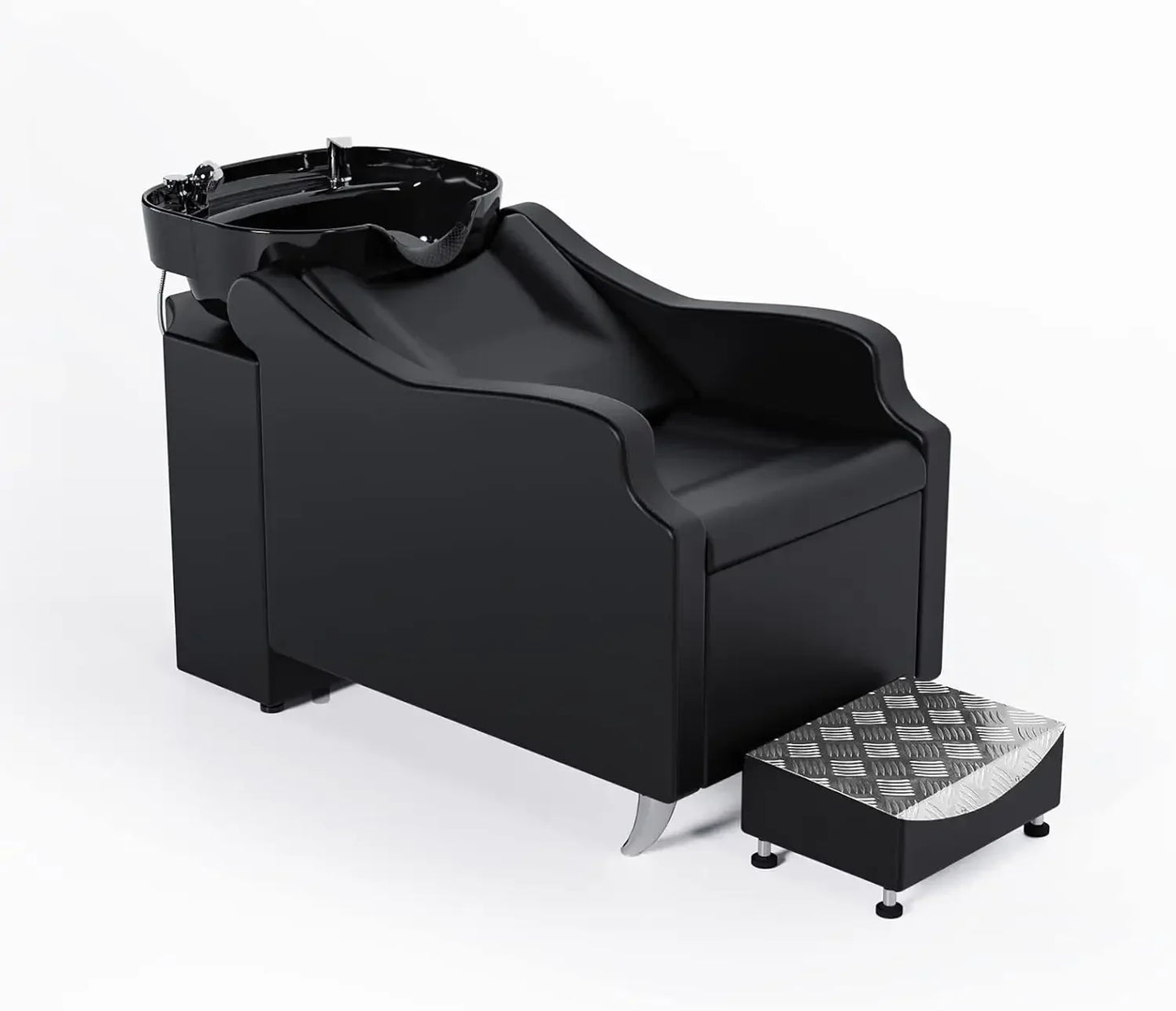 Shampoo Chair,This professional shampoo chair and bowl is a complete hair washing station,ideal for hair salons and barber shops