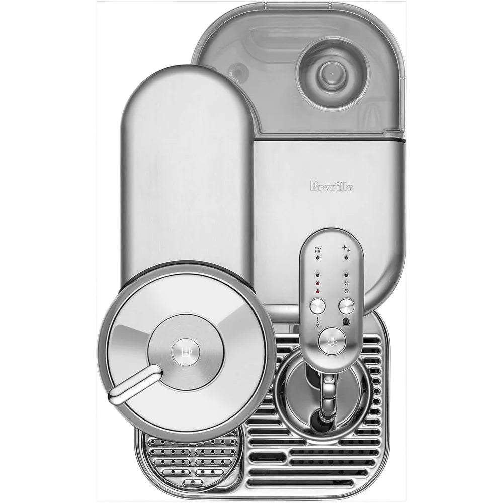 Nespresso Vertuo Creatista Coffee and Espresso Maker by Breville, Brushed Stainless Steel