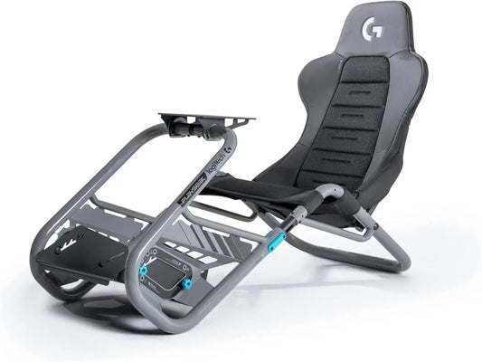 Logitech G Edition Sim Racing Cockpit  Fully Adjustable  Supports all Direct Drive Steering Wheels  Lightweight & Robust